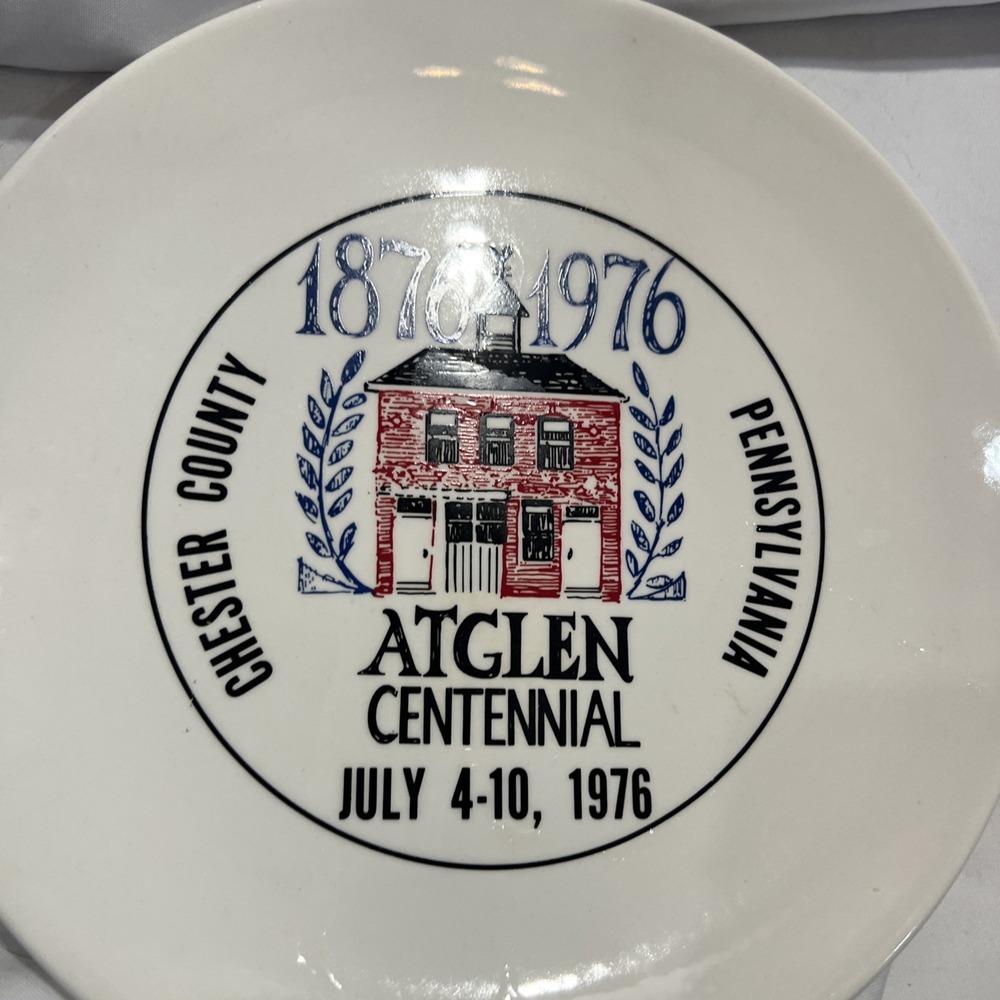 Vintage Atglen Centennial Chester county Pennsylvania 1876-1976 July 4-10 1976